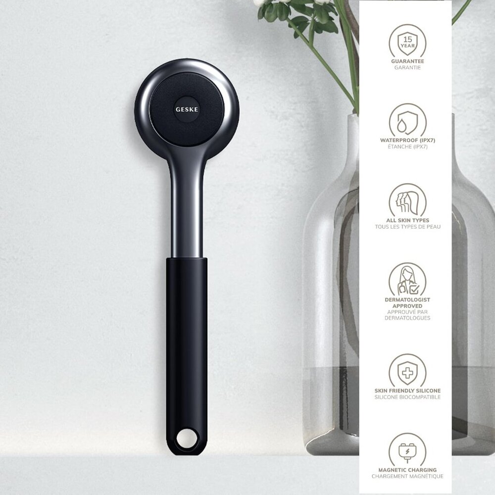 New boxed GESKE Sonic Full-Body Brush & Intensive Exfoliator | 8 in 1 | Electric